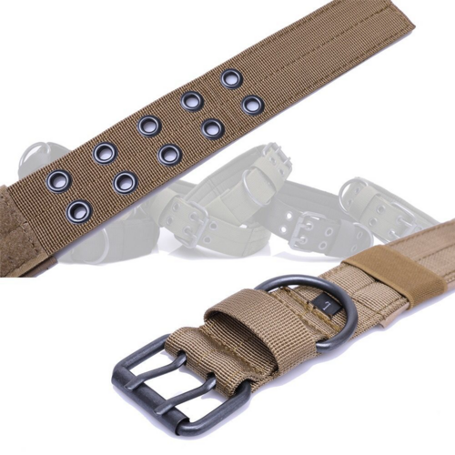 2" Wide Tactical Heavy Duty Nylon Large Dog Collar K9 Military With - Image 7