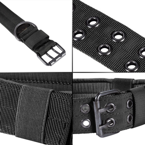 2" Wide Tactical Heavy Duty Nylon Large Dog Collar K9 Military With - Image 14