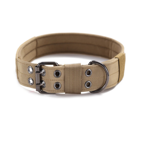 2" Wide Tactical Heavy Duty Nylon Large Dog Collar K9 Military With - Image 11