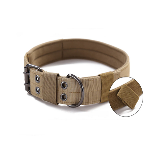2" Wide Tactical Heavy Duty Nylon Large Dog Collar K9 Military With - Image 8